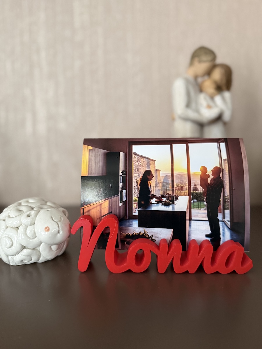 CORNICE FOTO per NONNI con scritta e foto - immagine 3