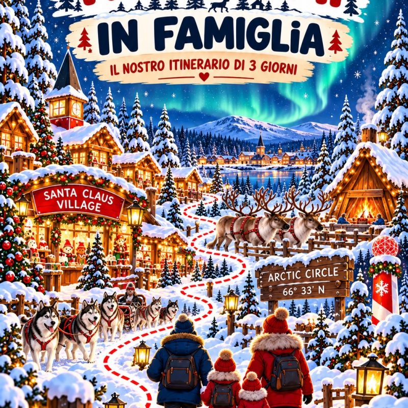 🎅 Mini Guida a Rovaniemi con bambini