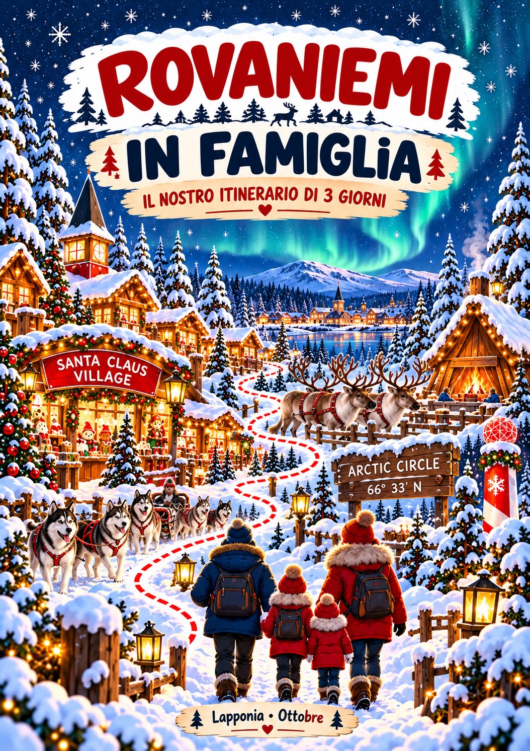 ๐
Mini Guida a Rovaniemi con bambini